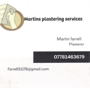 Martins Plastering Services Guernsey